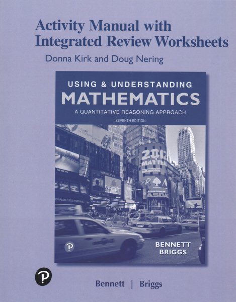 Using & Understanding Mathematics Manual With Integrated Review Worksheets + Mylab Math Wi | 拾書所