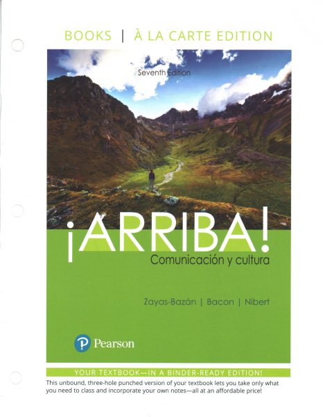 ，rriba! + MyLab Spanish Access Card; Multi Semester