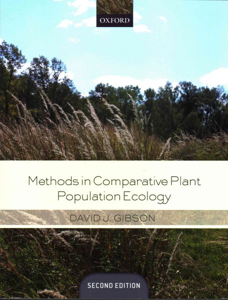 Methods in Comparative Plant Population Ecology | 拾書所
