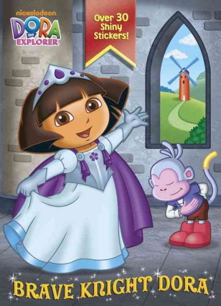 Brave Knight Dora Hologramatic Sticker Book | 拾書所