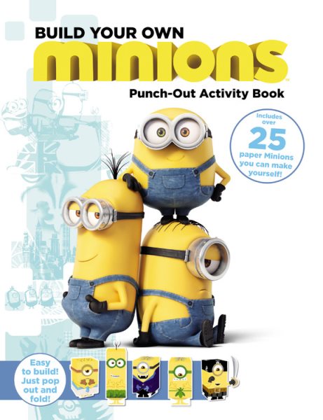 Build Your Own Minions Punch-Out Activity Book | 拾書所