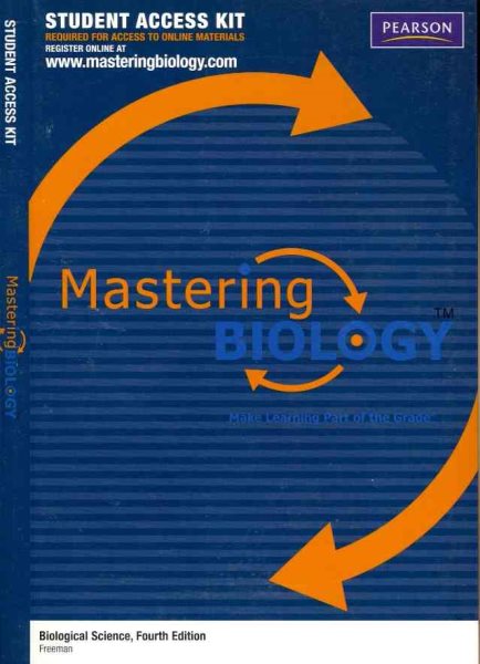 Biological Science 4th Ed Masteringbiology Code Card | 拾書所