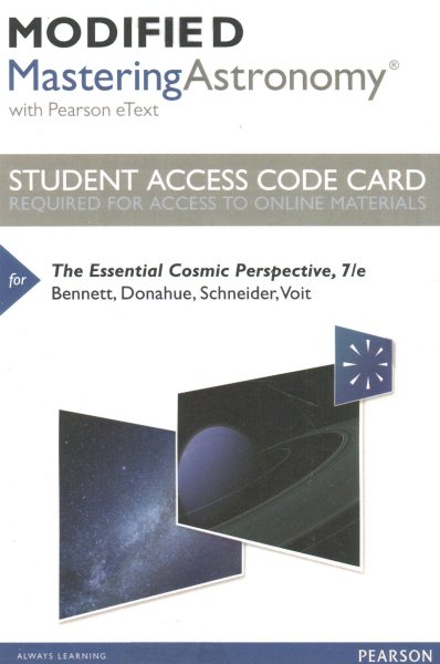 The Essential Cosmic Perspective Modified Masteringastronomy With Pearson Etext Standalone | 拾書所