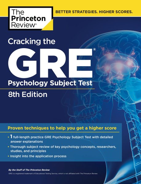 Cracking the Gre Psychology Subject Test | 拾書所