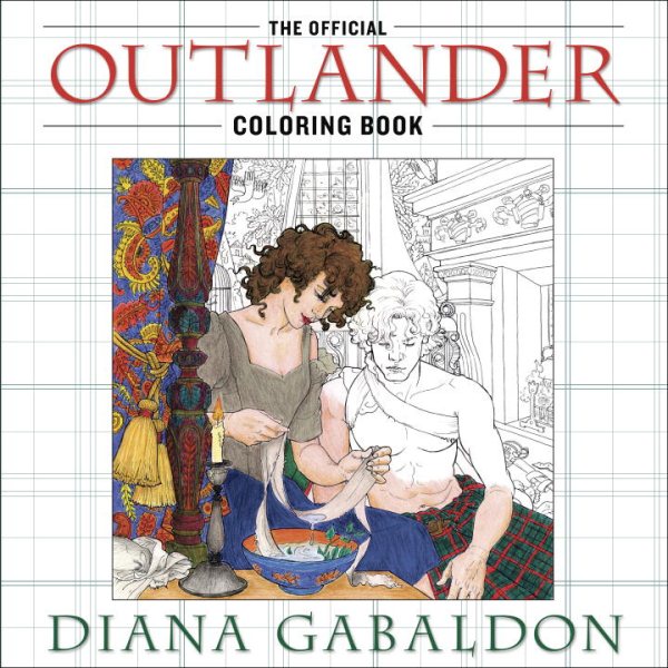The Official Outlander Adult Coloring Book | 拾書所