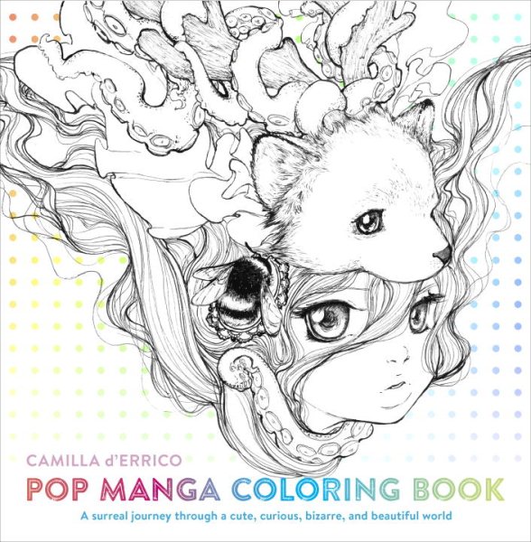 Pop Manga Coloring Book | 拾書所