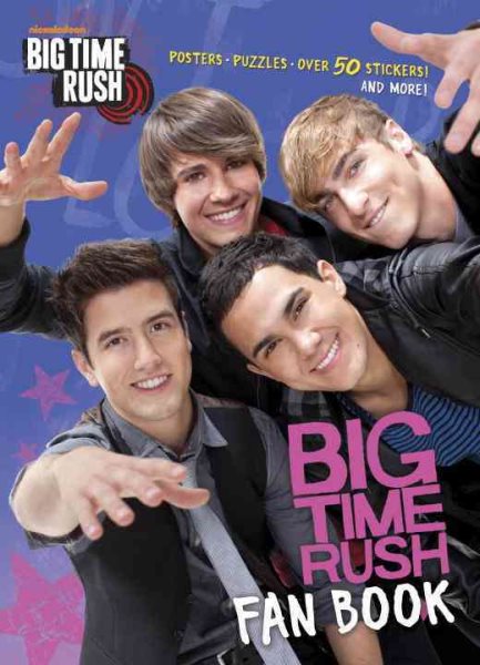 Big Time Rush Fan Book Full-Color Activity Book With Stickers | 拾書所