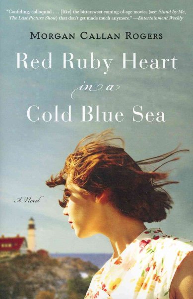 Red Ruby Heart in a Cold Blue Sea