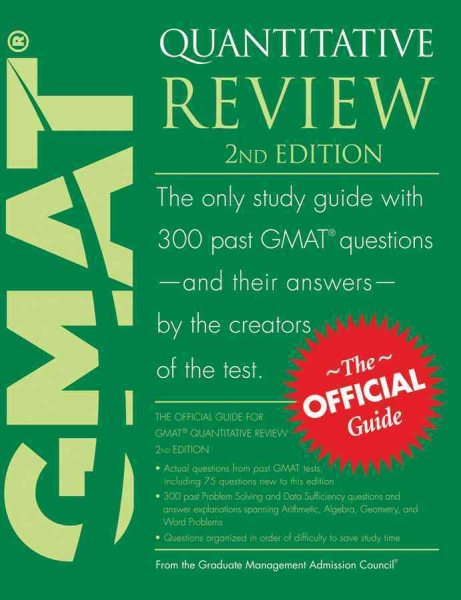 The Official Guide for Gmat Quantitative Review | 拾書所