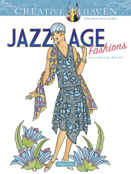 Jazz Age Fashions Coloring Book
