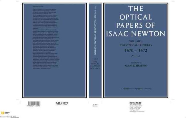 The Optical Papers of Isaac Newton | 拾書所