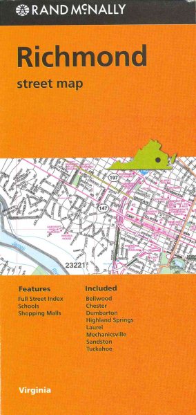 Rand Mcnally Richmond, Va Street Map