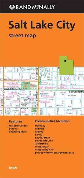 Rand McNally Salt Lake City Street Map