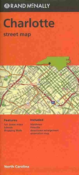 Rand Mcnally Charlotte, Nc Street Map