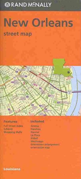 Rand McNally New Orleans Street Map