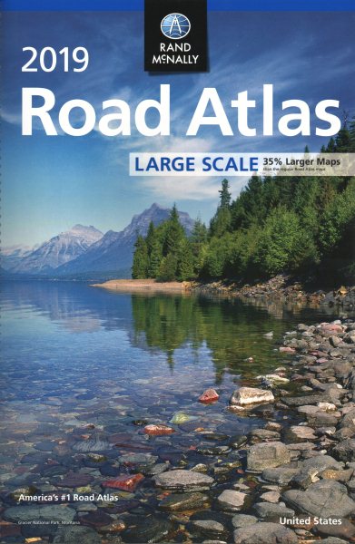 Rand Mcnally 2019 Road Atlas Large Scale