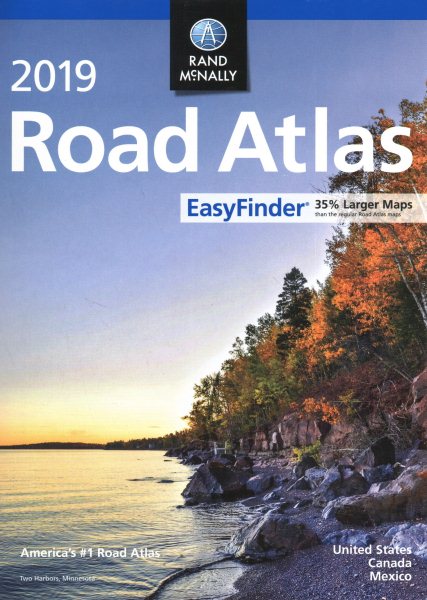 Rand Mcnally 2019 Road Atlas Midsize Easy Finder
