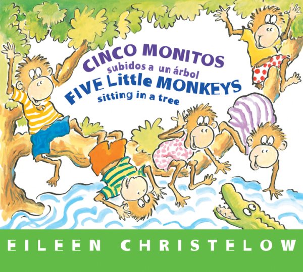 Cinco monitos subidos a un -rbol / Five Little Monkeys Sitting in a Tree