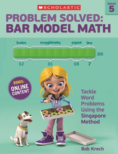 Problem Solved Bar Model Math, Grade 5