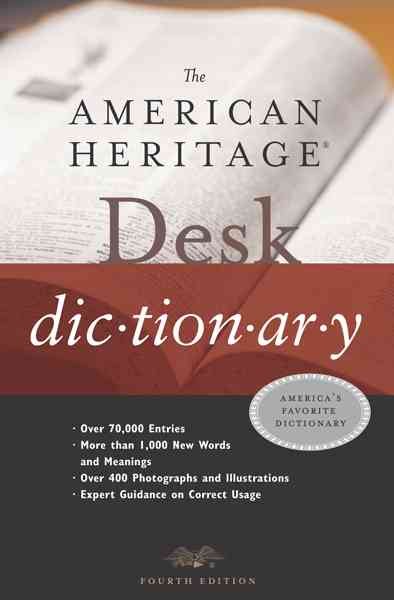 The American Heritage Desk Dictionary | 拾書所