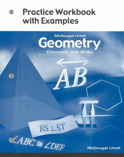 Geometry, Grade 10 Practice Workbook With Exampes