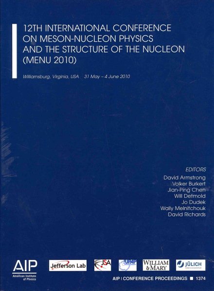 12th International Conference on Meson-nucleon Physics and the Structure of the Nucleon (M | 拾書所
