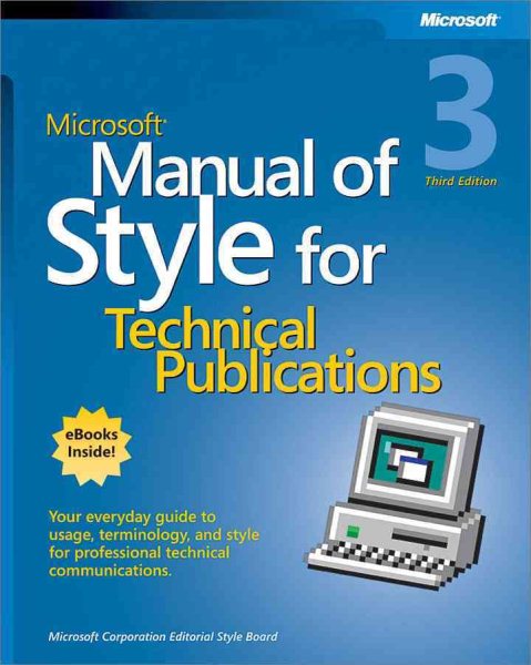 Manual of Style for Technical Publications | 拾書所