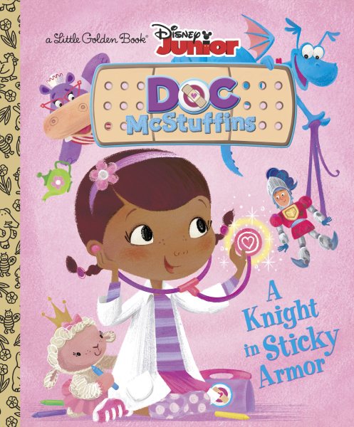 A Knight in Sticky Armor Little Golden Book