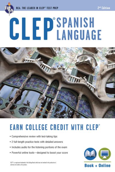 CLEP Spanish With Integrated Audio Online Practice Tests