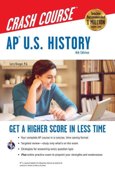 Ap U.s. History Crash Course Book + Online