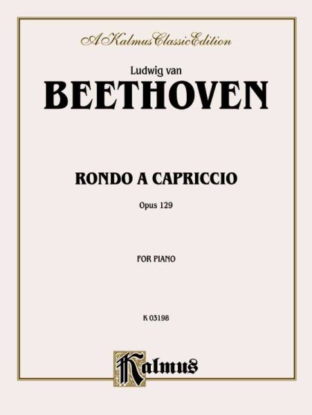 Rondo a Capriccio, Op. 129 | 拾書所