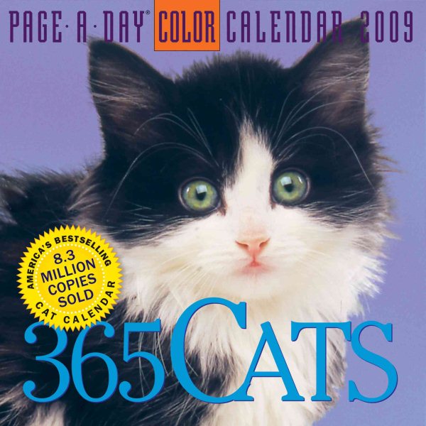 2009 Cats Page-A-Day Calendar | 拾書所