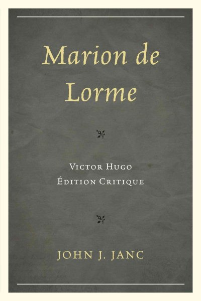 Marion De Lorme | 拾書所