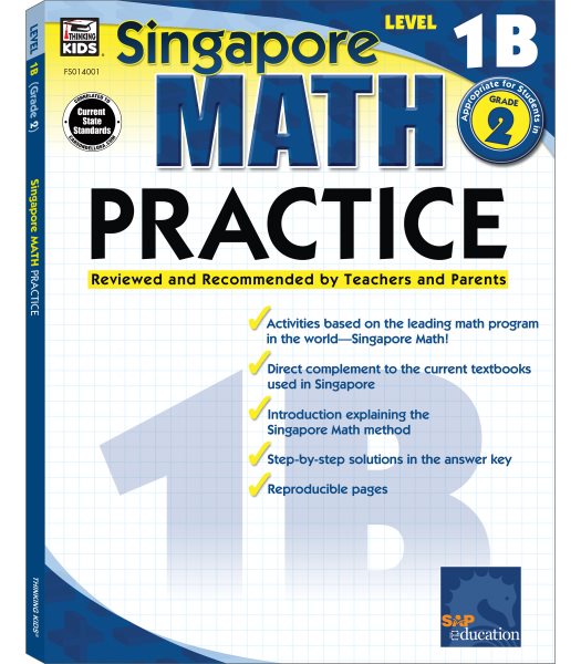 Singapore Math Practice, Level 1B