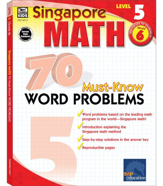 Singapore Math 70 Must-Know Word Problems, Level 5 | 拾書所