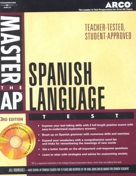 Master the AP Spanish Language Test with CD | 拾書所