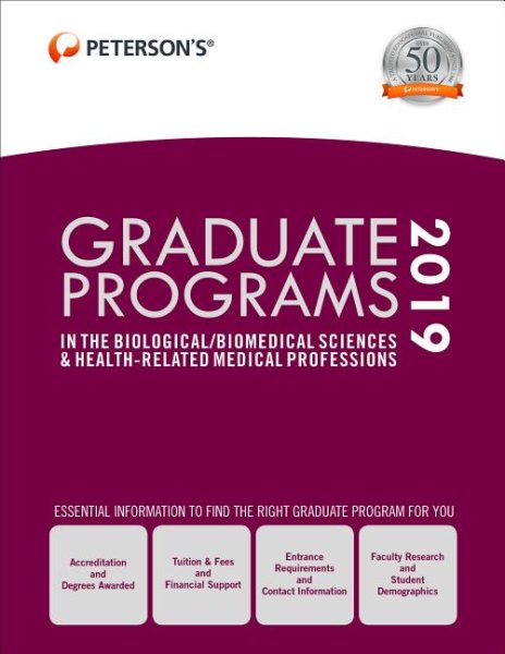 Graduate Programs in the Biological/ Biomedical Sciences & Health-related Medical Professi