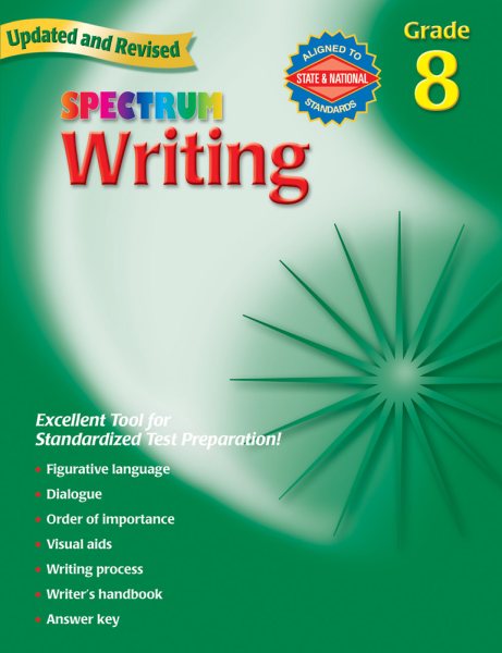 Spectrum Writing, Grade 8 | 拾書所