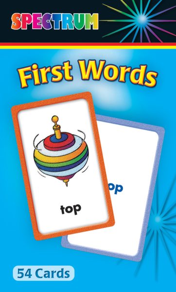 Spectrum First Words Flash Cards | 拾書所