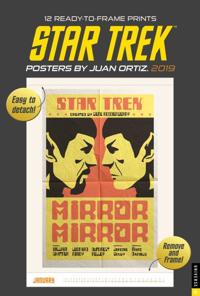 Star Trek Posters 2019 Poster Calendar
