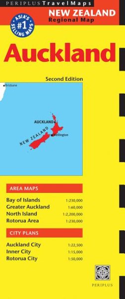 Auckland Travel Map | 拾書所