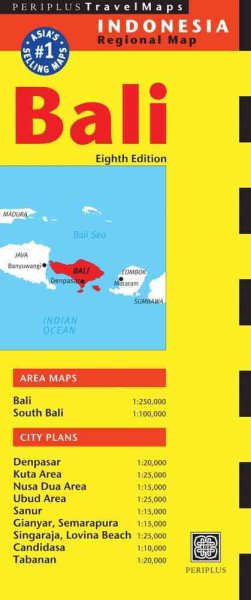 Bali Travel Map | 拾書所