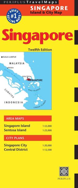 Periplus Singapore Travel Map | 拾書所