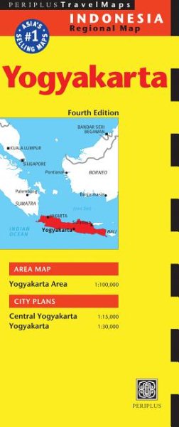 Periplus Travel Map Indonesia Regional Map | 拾書所