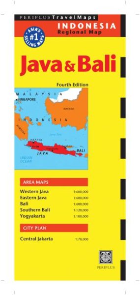Java & Bali Travel Map | 拾書所