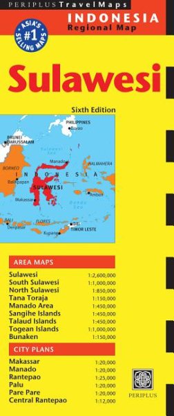 Periplus Travel Map Sulawesi | 拾書所