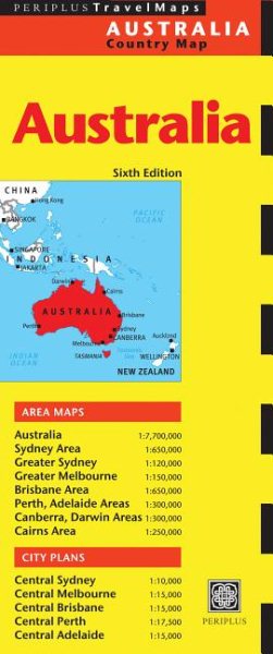 Australia Travel Map | 拾書所