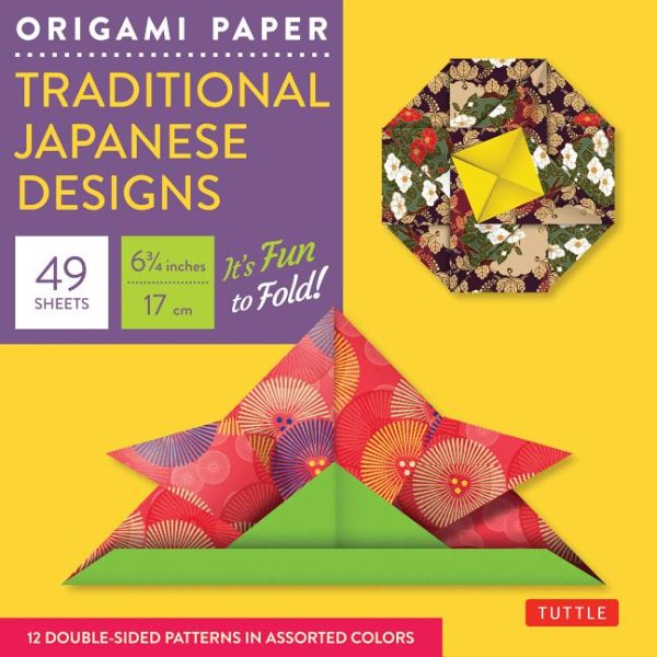 Origami Paper Traditional Japanese Designs Small