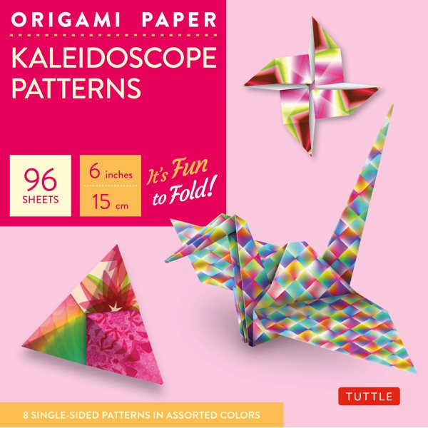 Origami Paper - Kaleidoscope Patterns - 6 96 Sheets