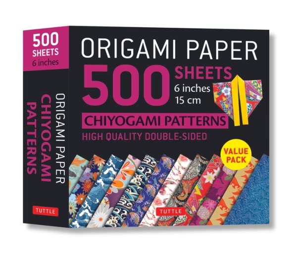 Origami Paper 500 Sheets Chiyogami Patterns 6 15cm